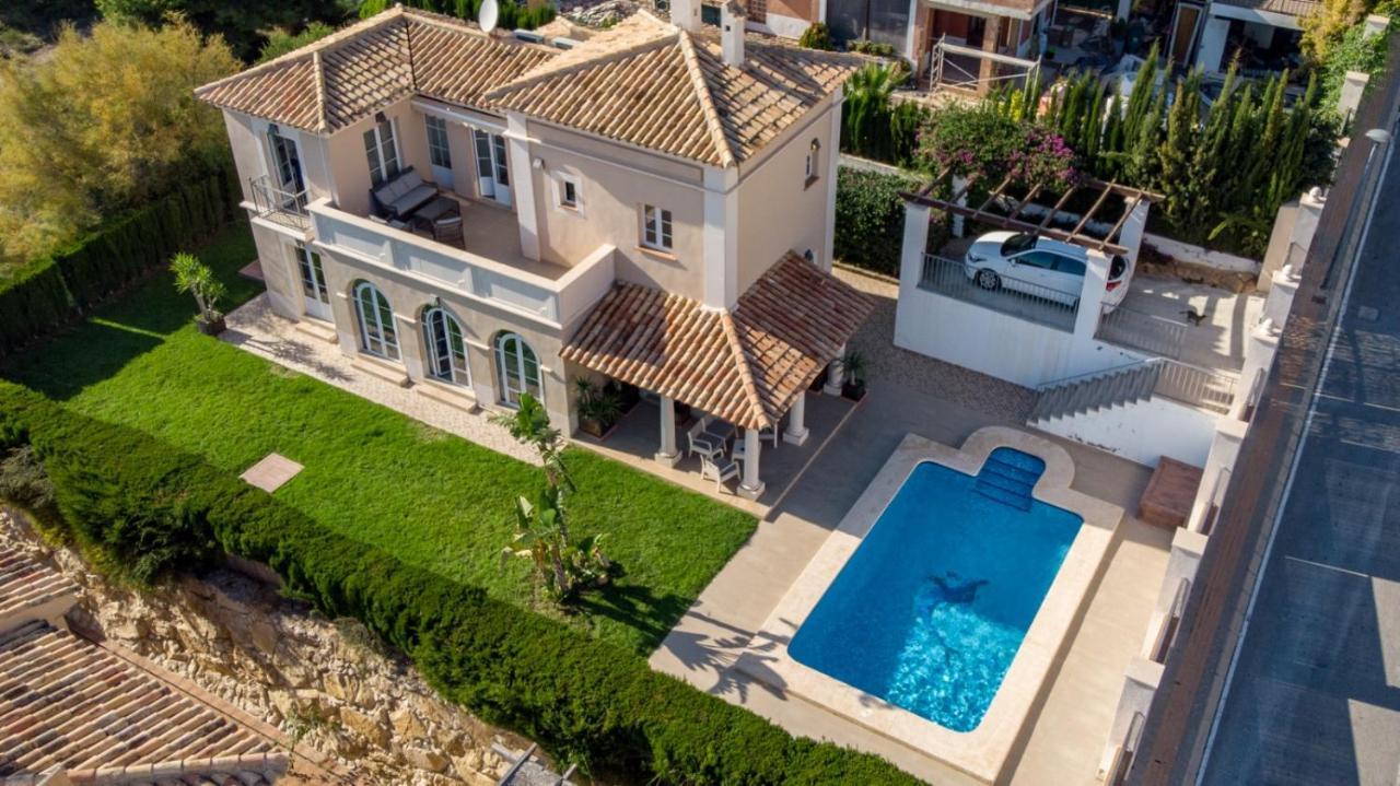 Villa Sierra Cortina Vistas Al Mar Аликанте Экстерьер фото